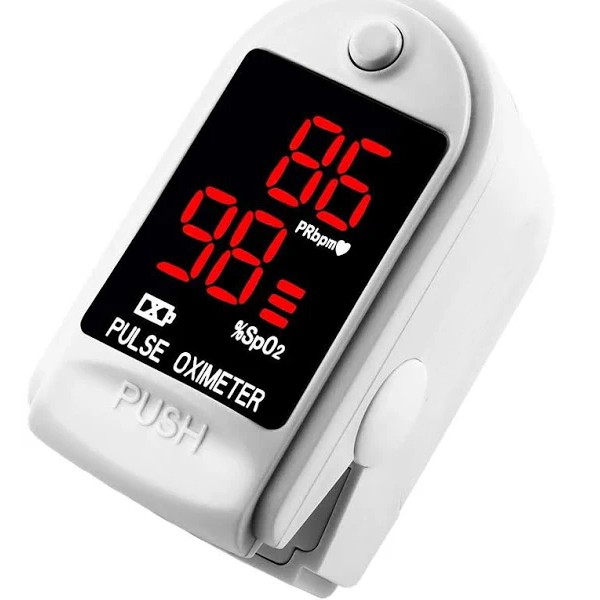 Finger Pulse Oximeter OxyWatch C20 Blood Oxygen Saturation SPO2 Monitor White