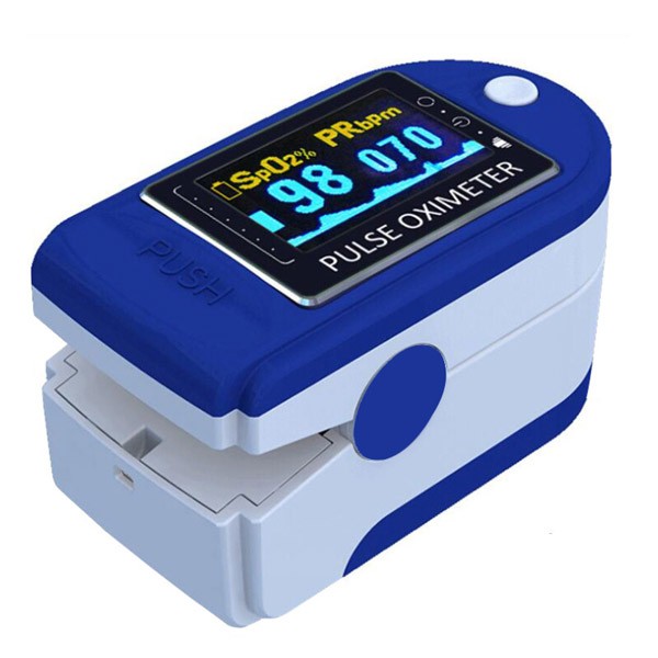 Deluxe Pulse Oximeter Blood Oxygen Level Monitor CMS-50DA Finger Pulse Oximeter C20 Blood