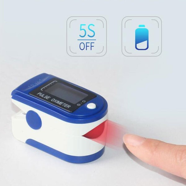 Deluxe Pulse Oximeter Blood Oxygen Level Monitor CMS-50DA Finger Pulse Oximeter C20 Blood